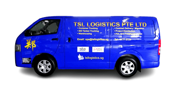 TSL Logistics Van