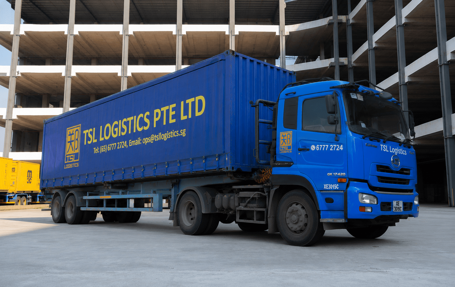 TSL container truck