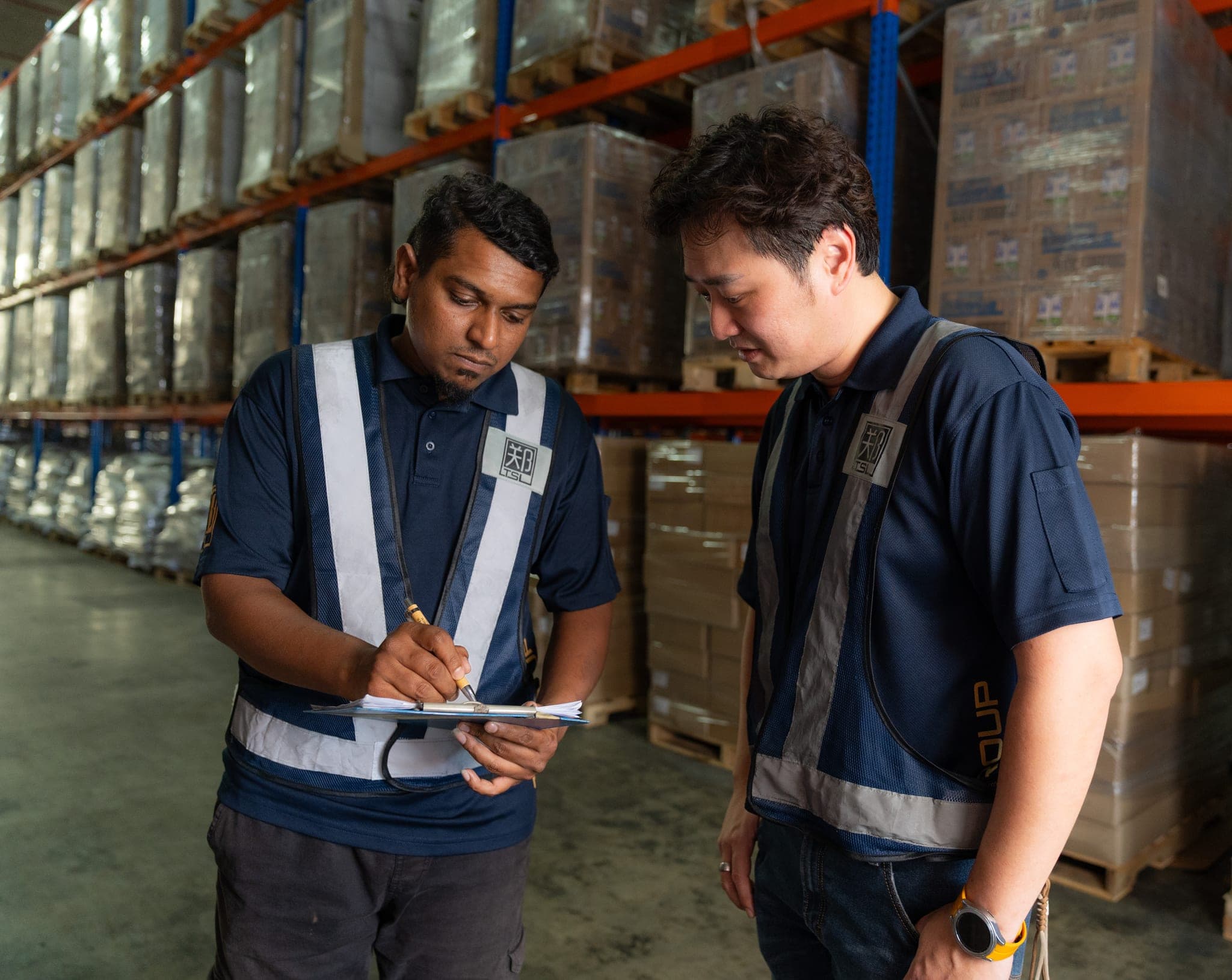 Short-term warehouse storage