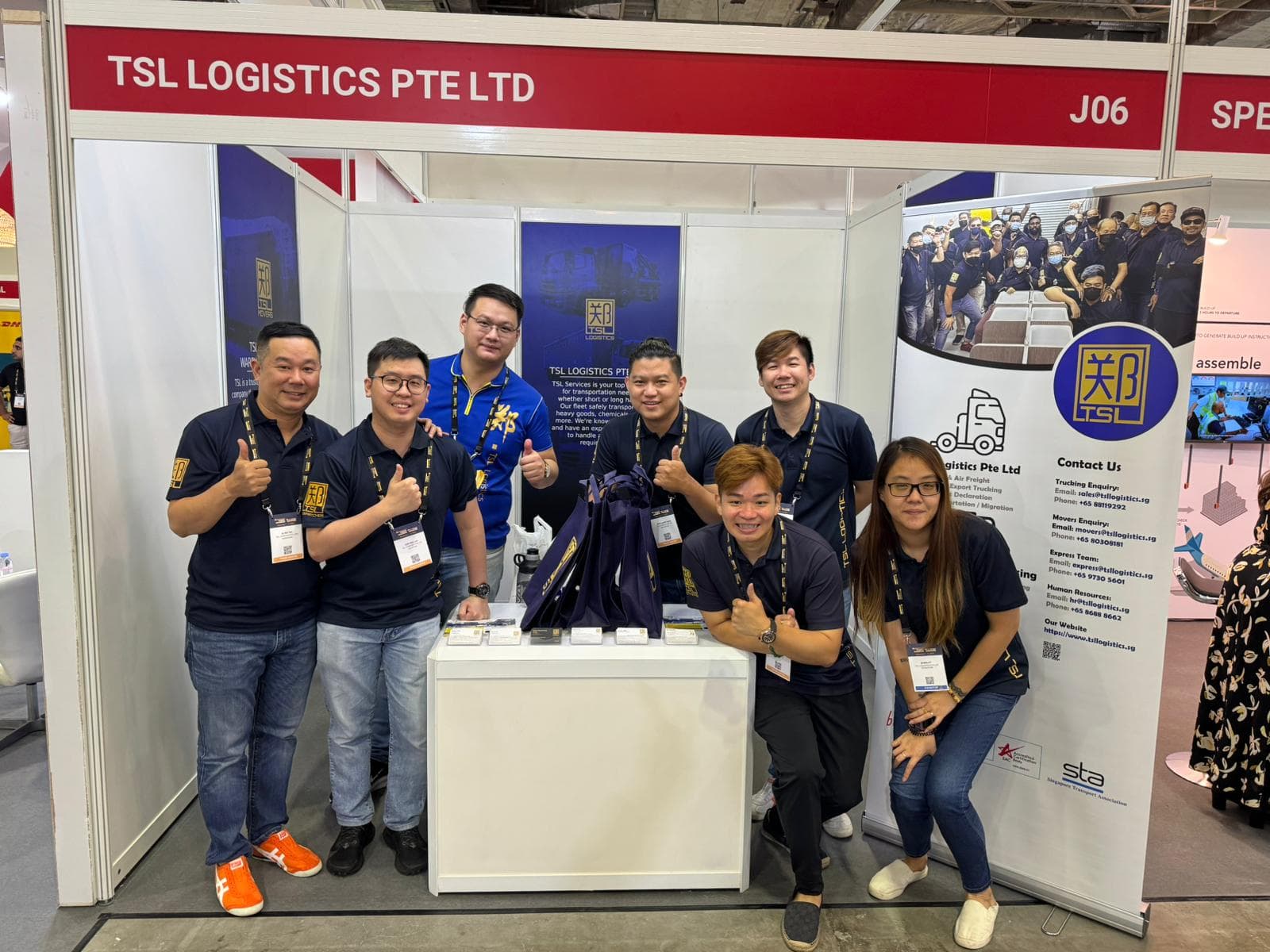 TSL Logistics team