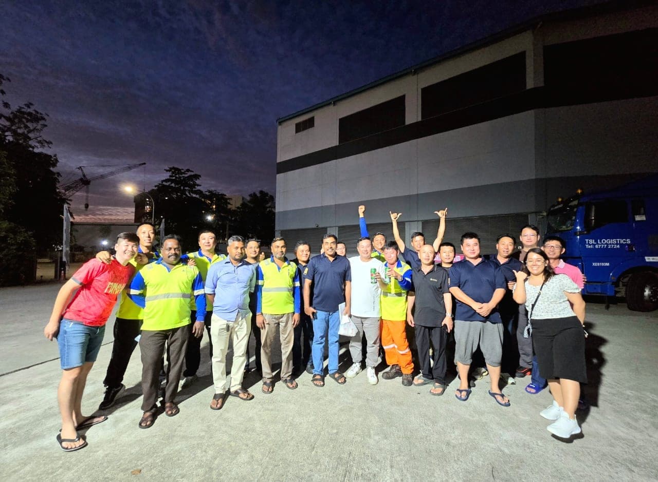 TSL Logistics staff discussion