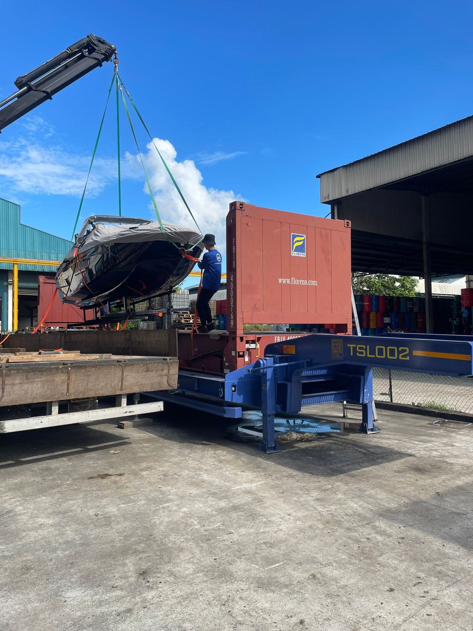 TSL OOG cargo transport