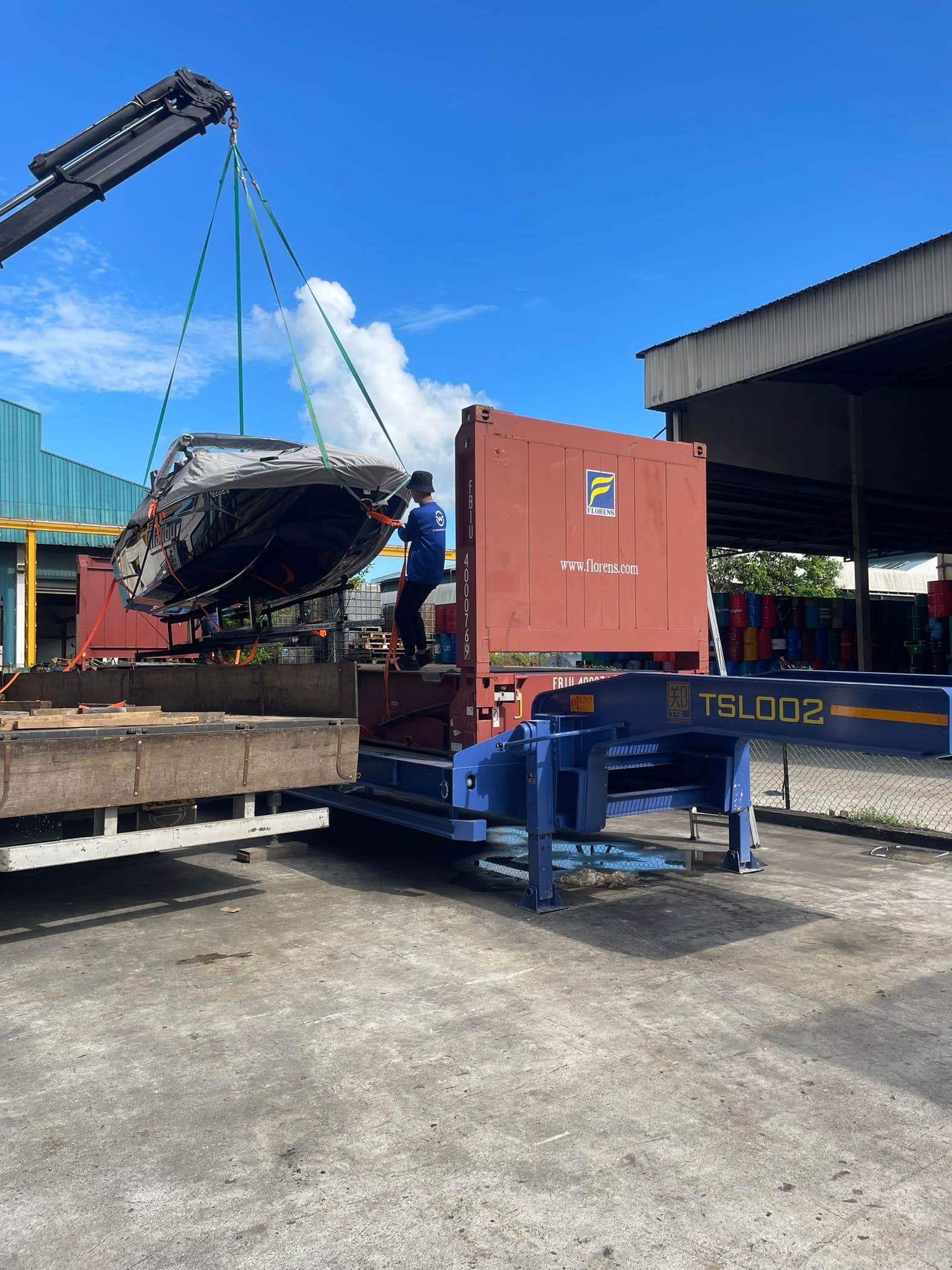 TSL OOG cargo transport