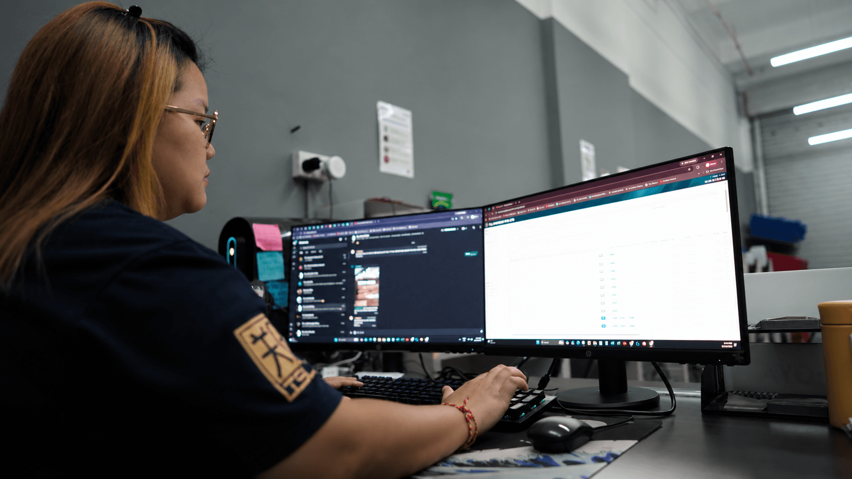 TSL Logistics team and fleet