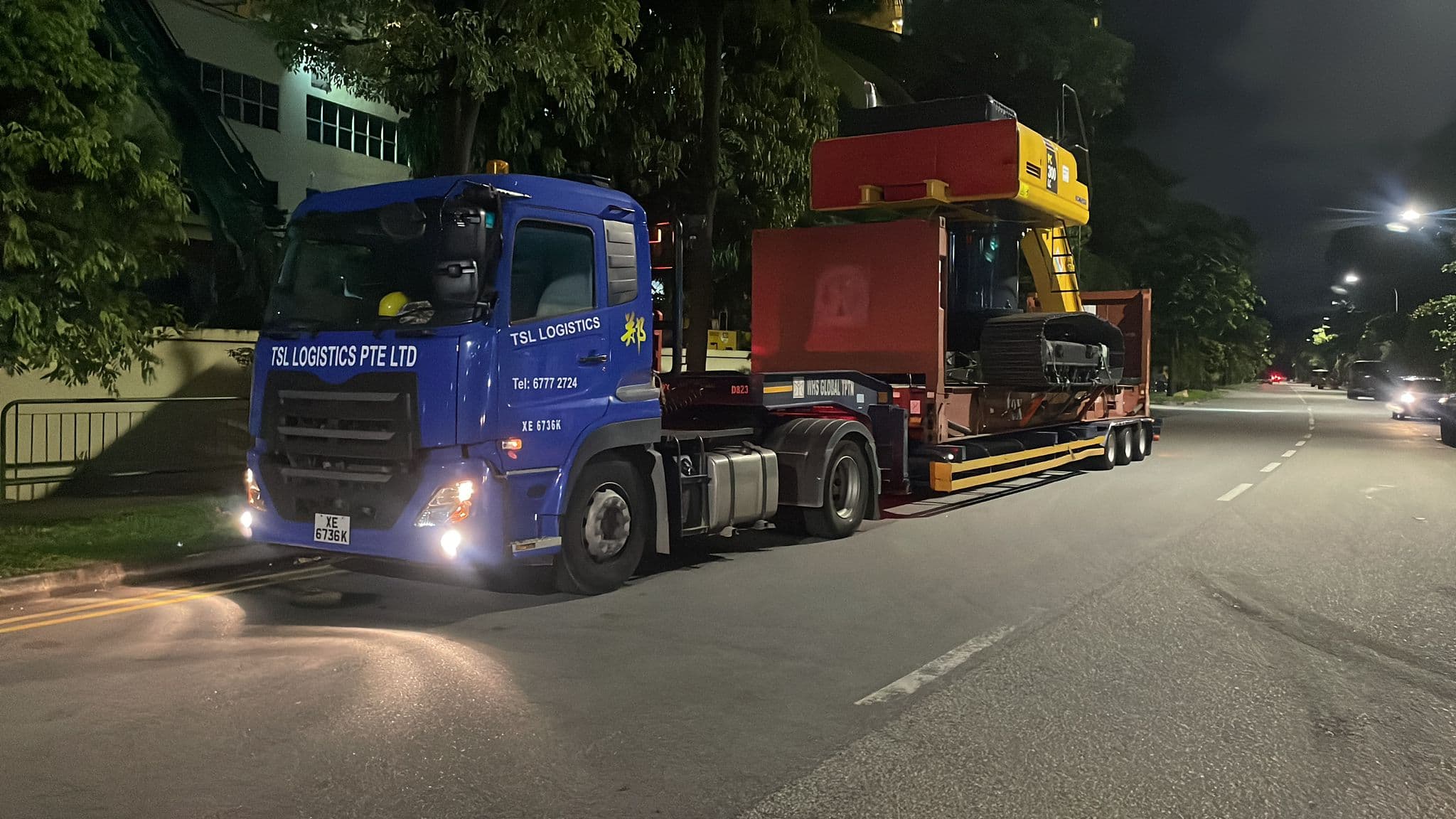 Project logistics management